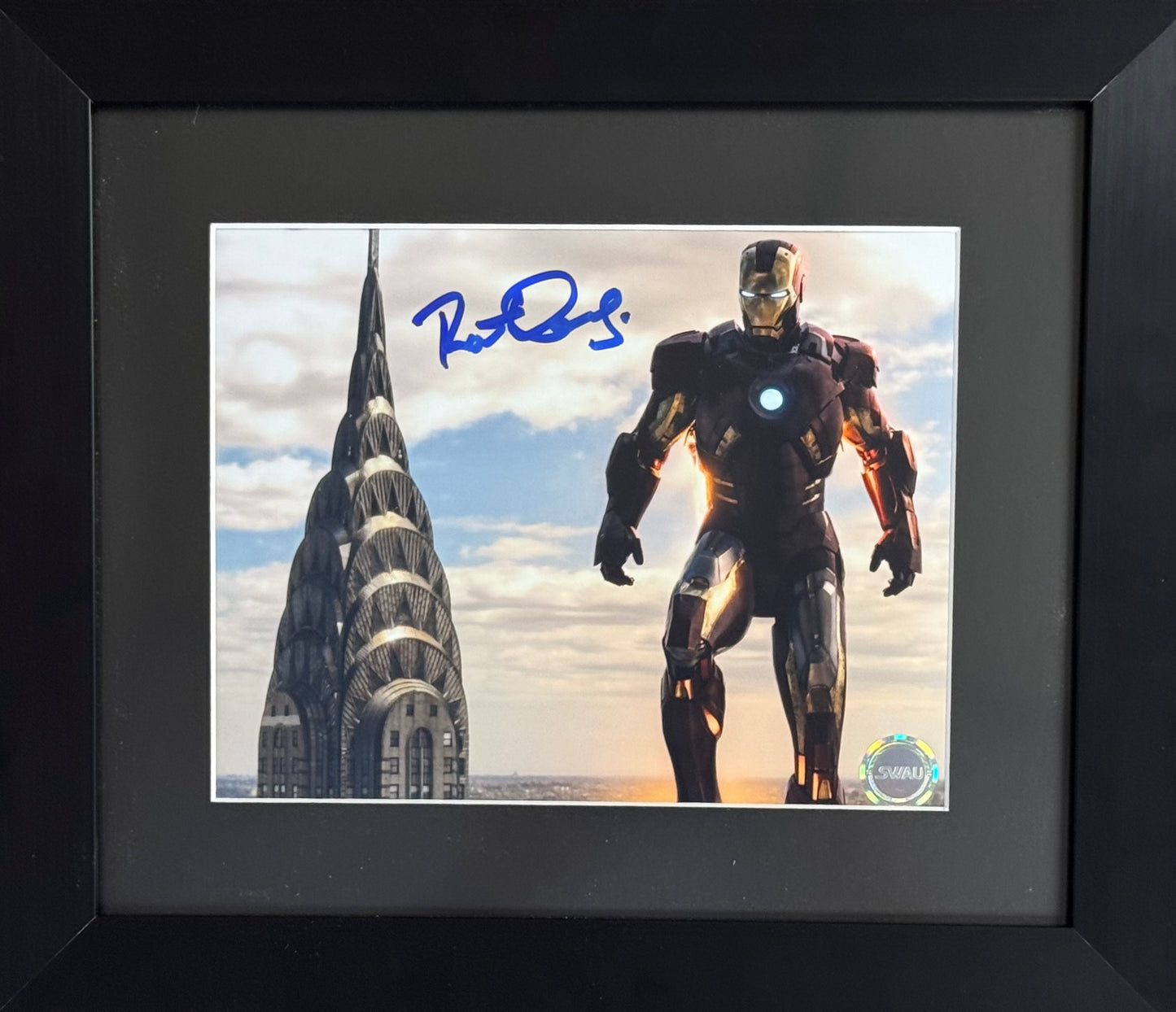 Robert Downey Jr Signed 8x10 Framed Photo - SWAU Authenticated